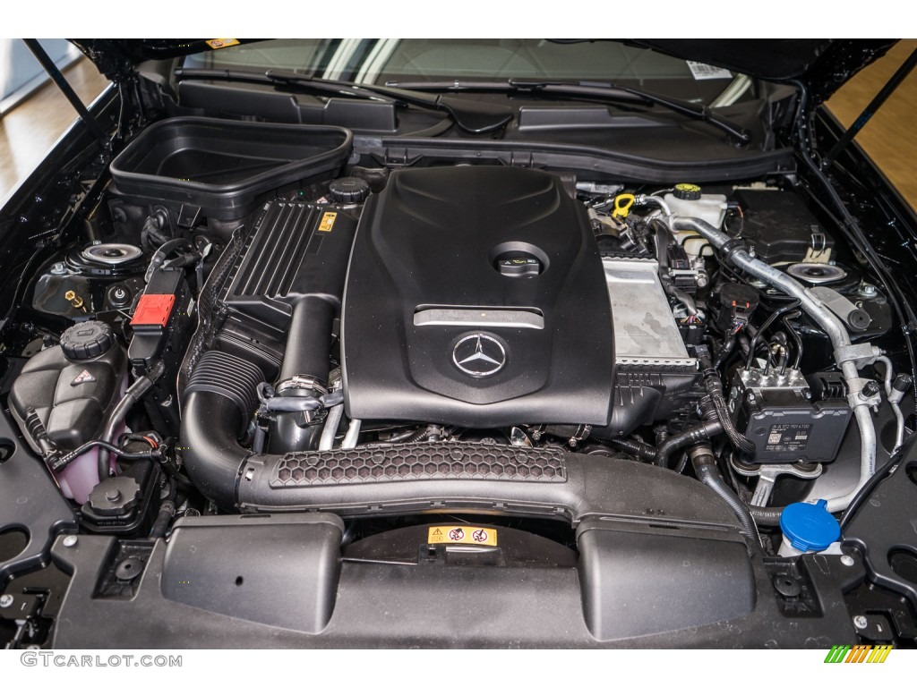 2016 Mercedes-Benz SLK 300 Roadster 2.0 Liter DI Turbocharged DOHC 16-Valve VVT 4 Cylinder Engine Photo #108098192