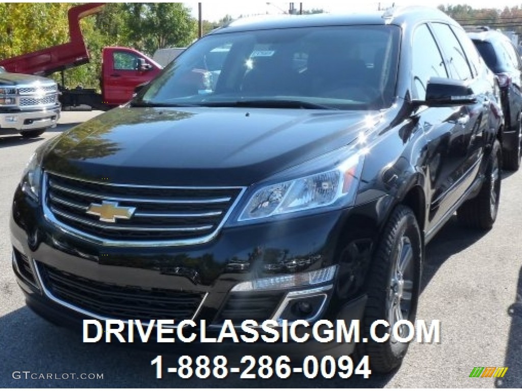 2016 Traverse LT AWD - Mosaic Black Metallic / Ebony photo #1