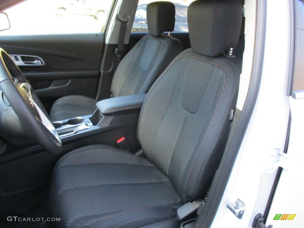 Jet Black Interior 2016 Chevrolet Equinox LT AWD Photo #108098677