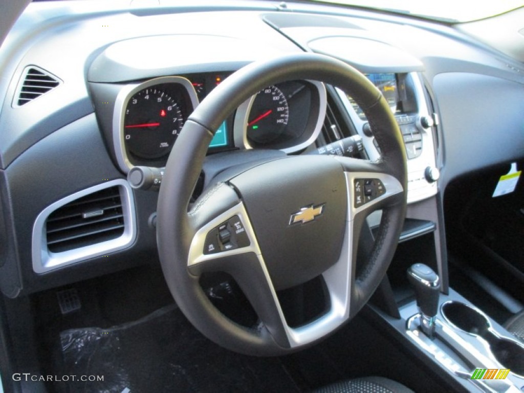 2016 Chevrolet Equinox LT AWD Jet Black Steering Wheel Photo #108098734