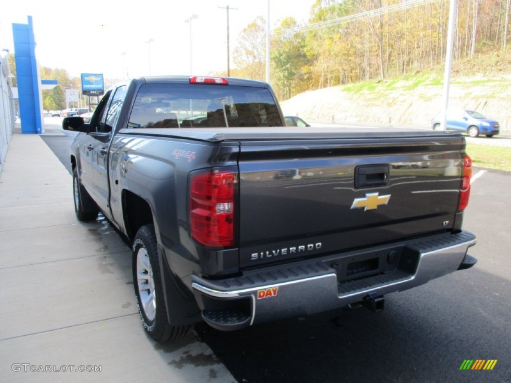 2016 Silverado 1500 LT Double Cab 4x4 - Tungsten Metallic / Jet Black photo #6