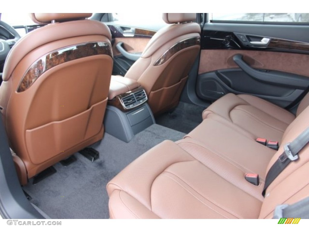 2016 Audi A8 L 3.0T quattro Rear Seat Photo #108099157