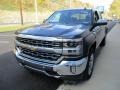 2016 Tungsten Metallic Chevrolet Silverado 1500 LTZ Double Cab 4x4  photo #8