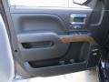 Jet Black 2016 Chevrolet Silverado 1500 LTZ Double Cab 4x4 Door Panel