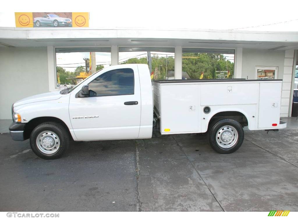 2005 Ram 2500 ST Regular Cab Commercial Utility - Bright White / Dark Slate Gray photo #2