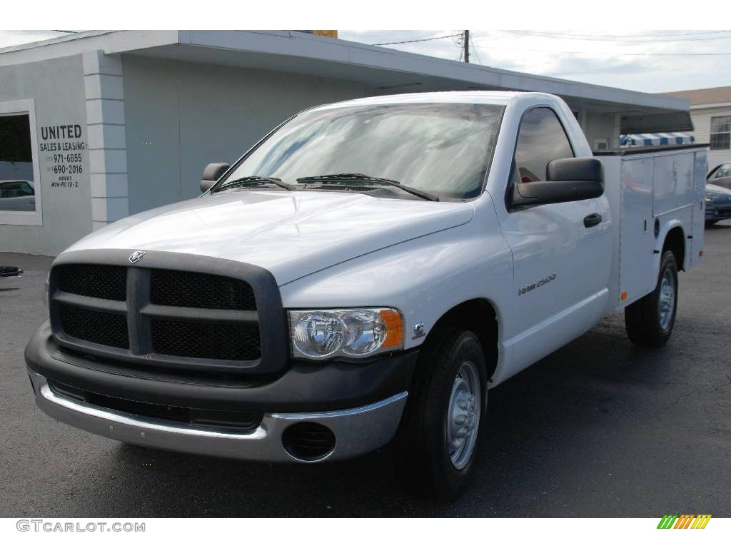 2005 Ram 2500 ST Regular Cab Commercial Utility - Bright White / Dark Slate Gray photo #6