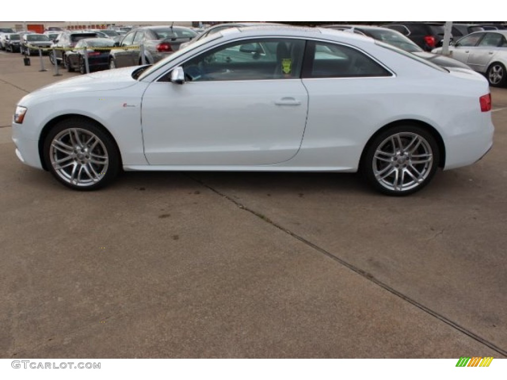 Glacier White Metallic 2016 Audi S5 Premium Plus quattro Coupe Exterior Photo #108100361