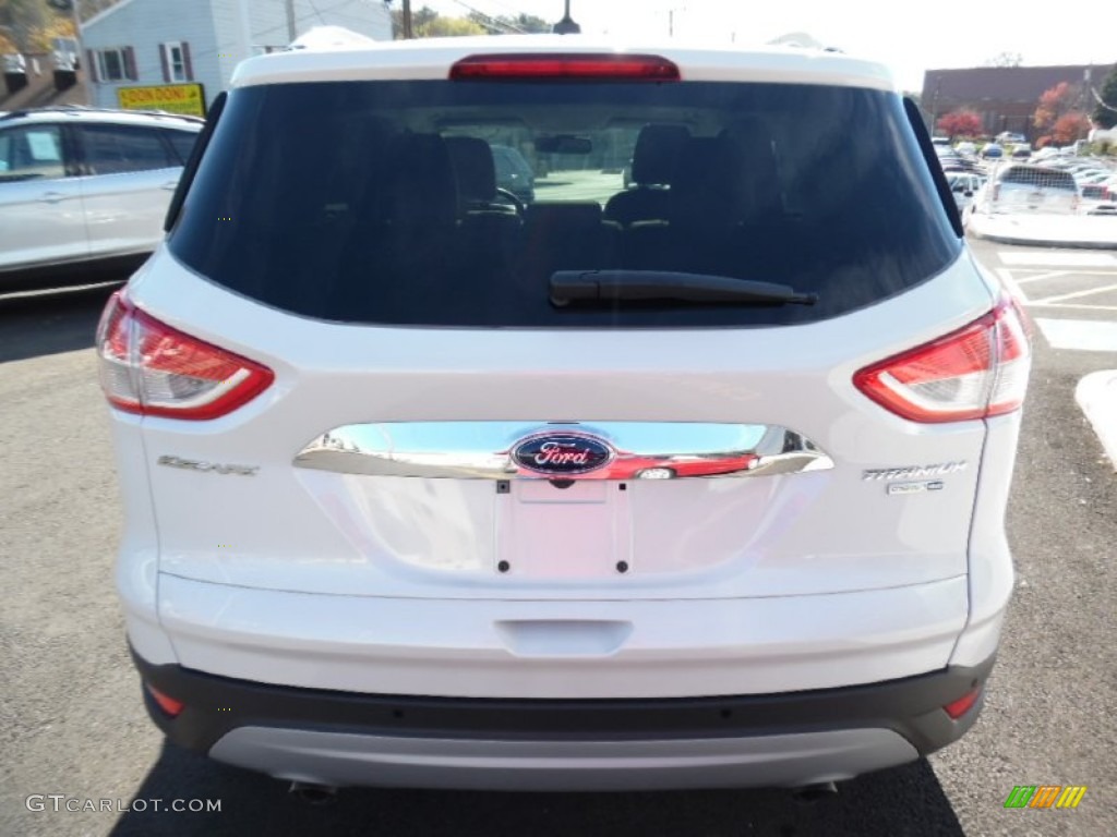 2016 Escape Titanium 4WD - Oxford White / Medium Light Stone photo #6