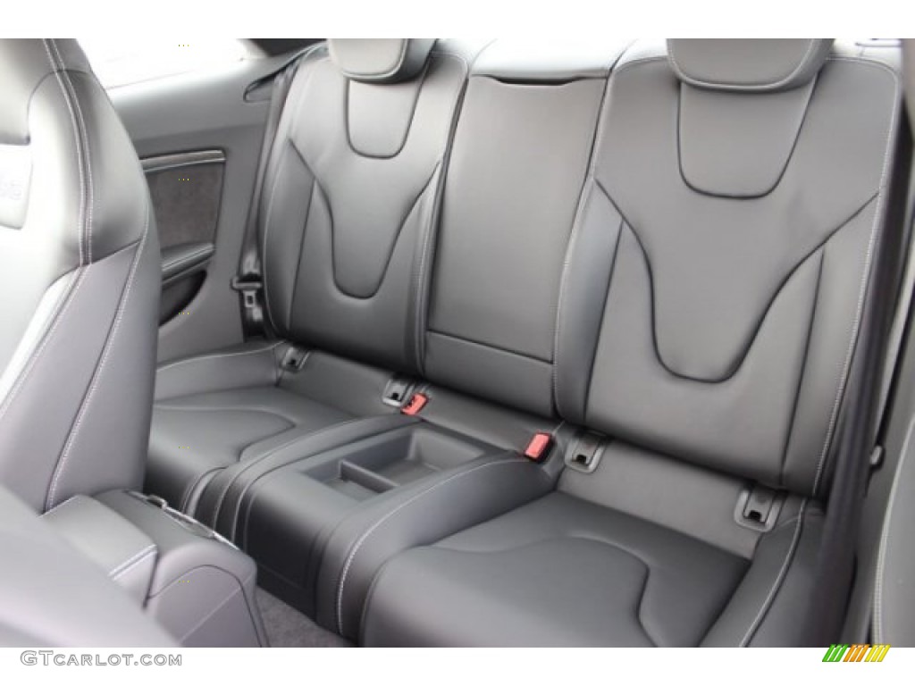 Black Interior 2016 Audi S5 Premium Plus quattro Coupe Photo #108100962
