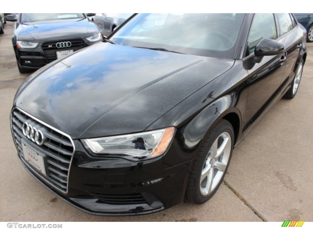 Mythos Black Metallic 2016 Audi A3 1.8 Premium Exterior Photo #108101155