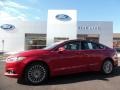 2016 Ruby Red Metallic Ford Fusion Titanium  photo #1