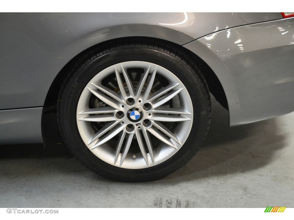 2013 1 Series 128i Coupe - Space Gray Metallic / Black photo #8