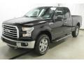 2015 Tuxedo Black Metallic Ford F150 XLT SuperCab 4x4  photo #3