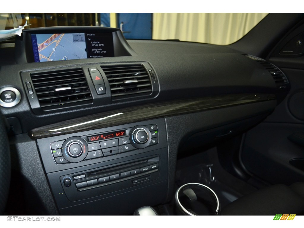 2013 1 Series 128i Coupe - Space Gray Metallic / Black photo #19