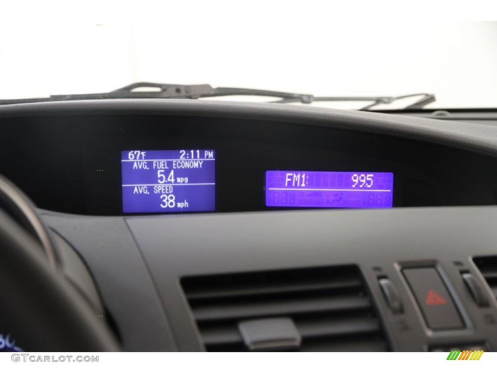 2012 MAZDA3 i Touring 4 Door - Sky Blue Mica / Black photo #8