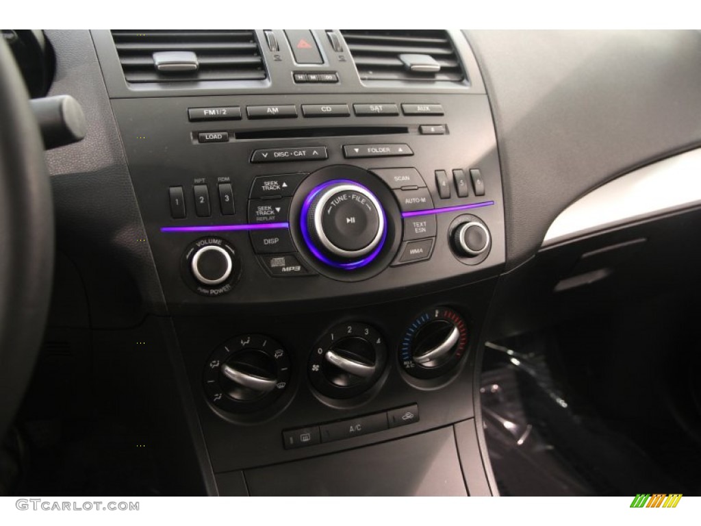 2012 MAZDA3 i Touring 4 Door - Sky Blue Mica / Black photo #9