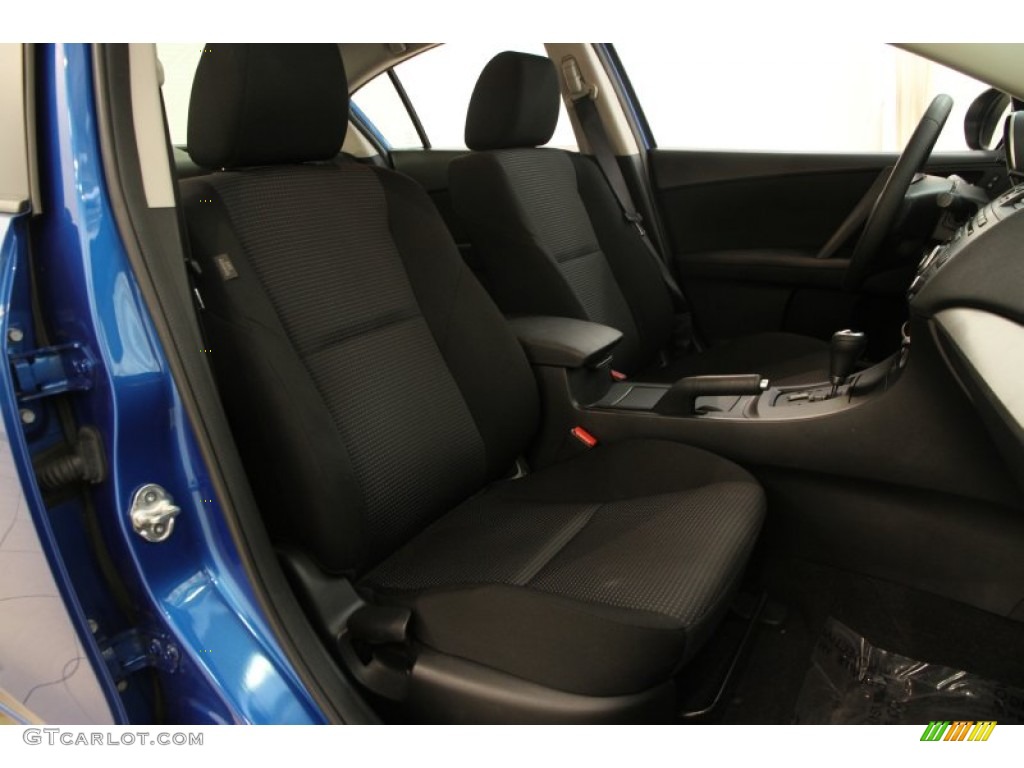 2012 MAZDA3 i Touring 4 Door - Sky Blue Mica / Black photo #12
