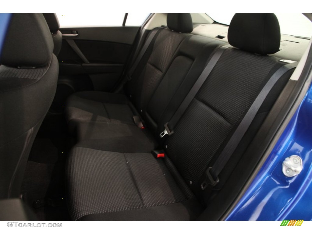 2012 MAZDA3 i Touring 4 Door - Sky Blue Mica / Black photo #14