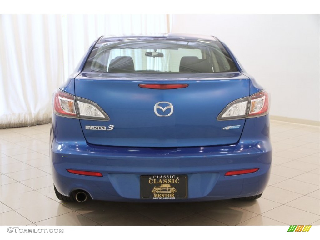 2012 MAZDA3 i Touring 4 Door - Sky Blue Mica / Black photo #15