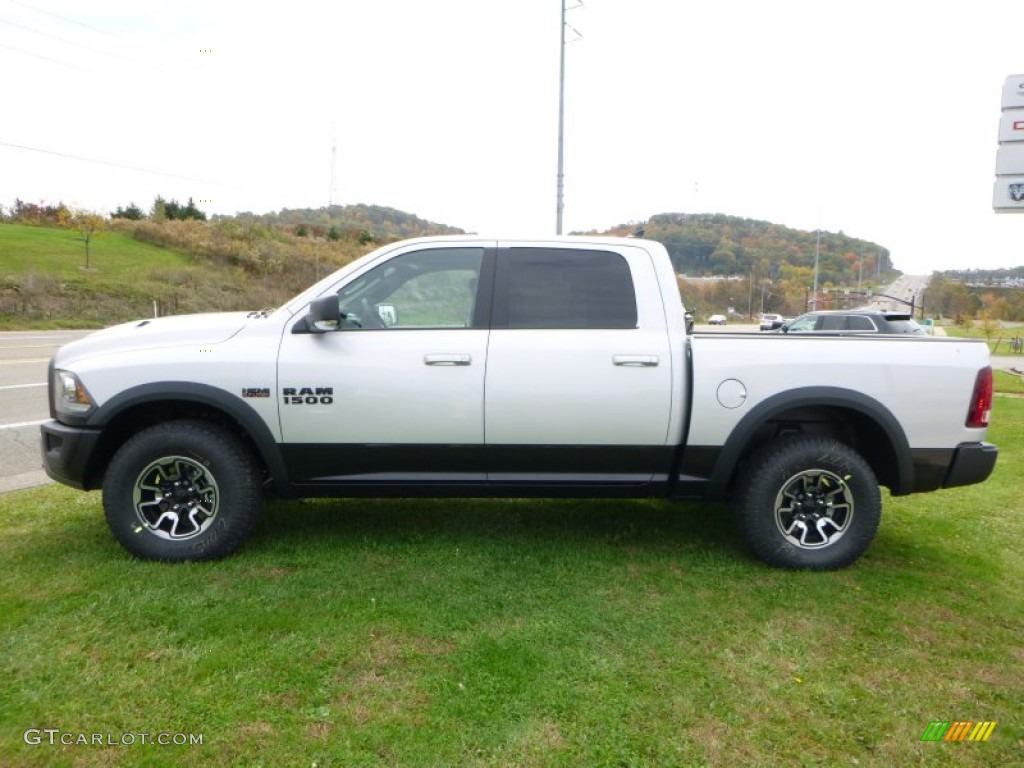 Bright Silver Metallic 2016 Ram 1500 Rebel Crew Cab 4x4 Exterior Photo #108111795