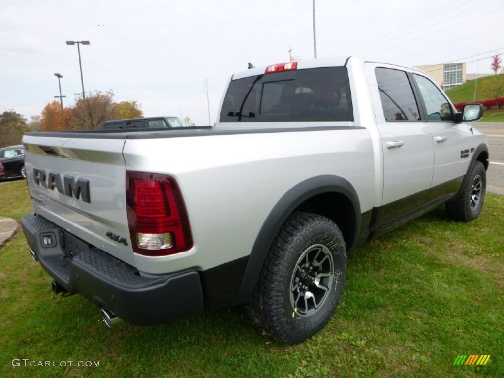 Bright Silver Metallic 2016 Ram 1500 Rebel Crew Cab 4x4 Exterior Photo #108111870