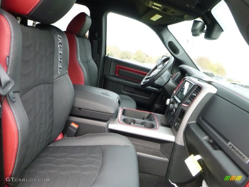 2016 Ram 1500 Rebel Crew Cab 4x4 Front Seat Photo #108111915