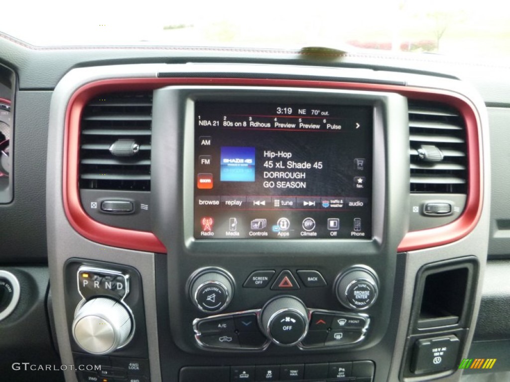 2016 Ram 1500 Rebel Crew Cab 4x4 Controls Photo #108112110