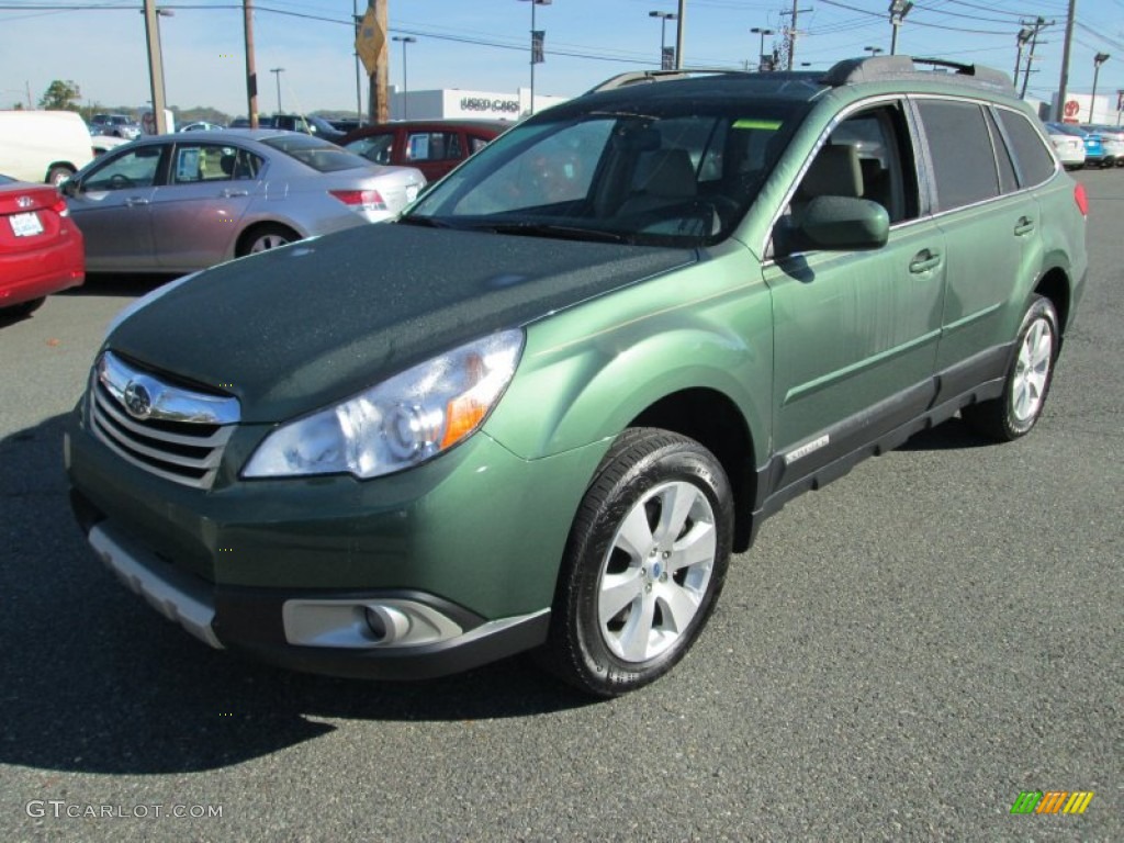 2012 Outback 3.6R Limited - Cypress Green Pearl / Warm Ivory photo #2