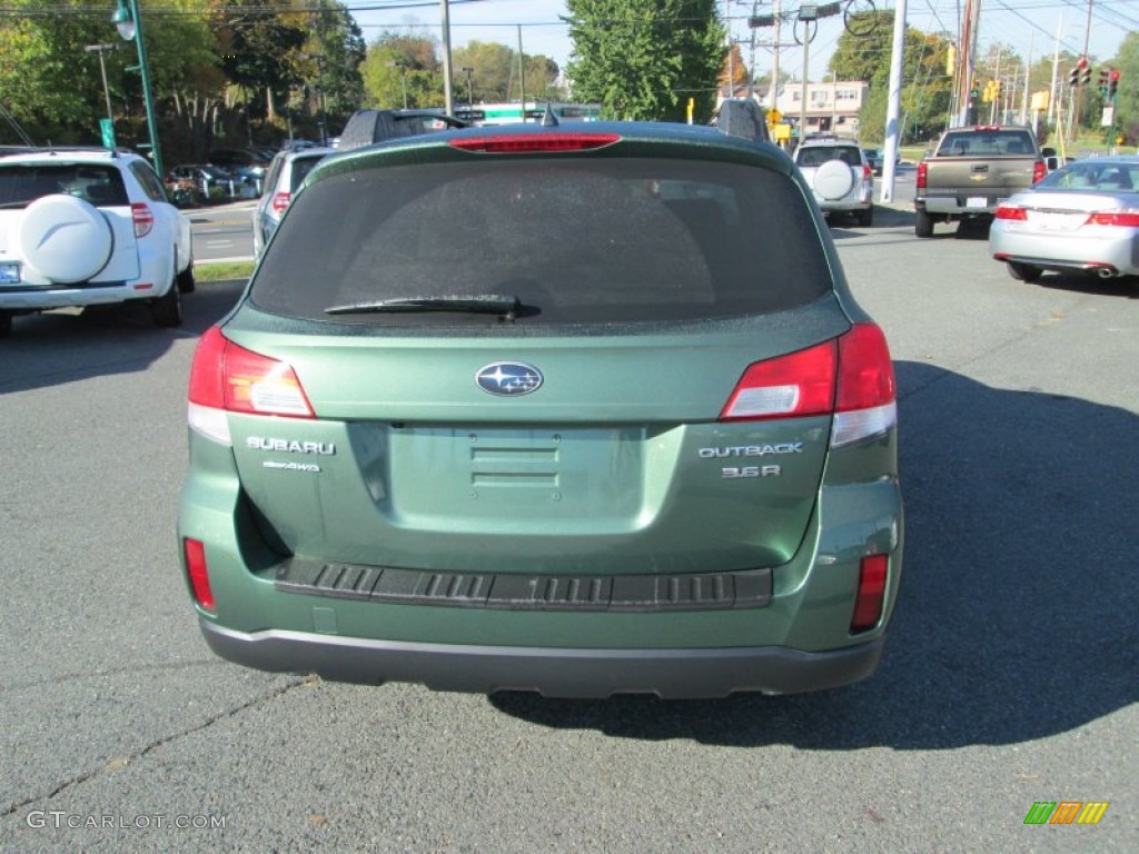 2012 Outback 3.6R Limited - Cypress Green Pearl / Warm Ivory photo #7