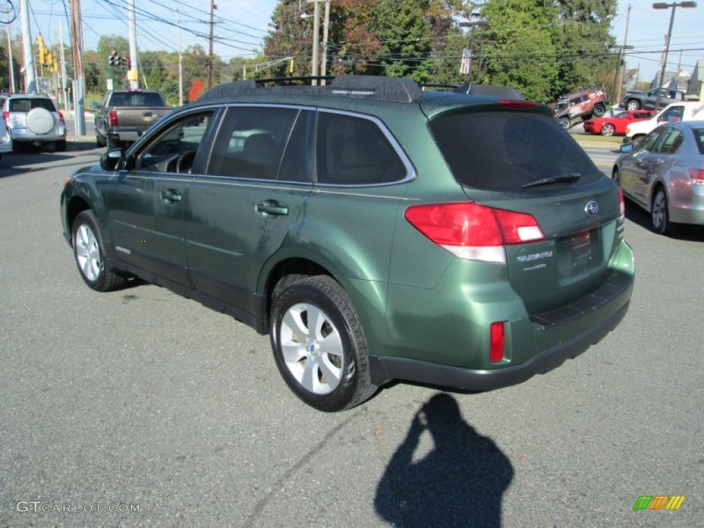 2012 Outback 3.6R Limited - Cypress Green Pearl / Warm Ivory photo #8