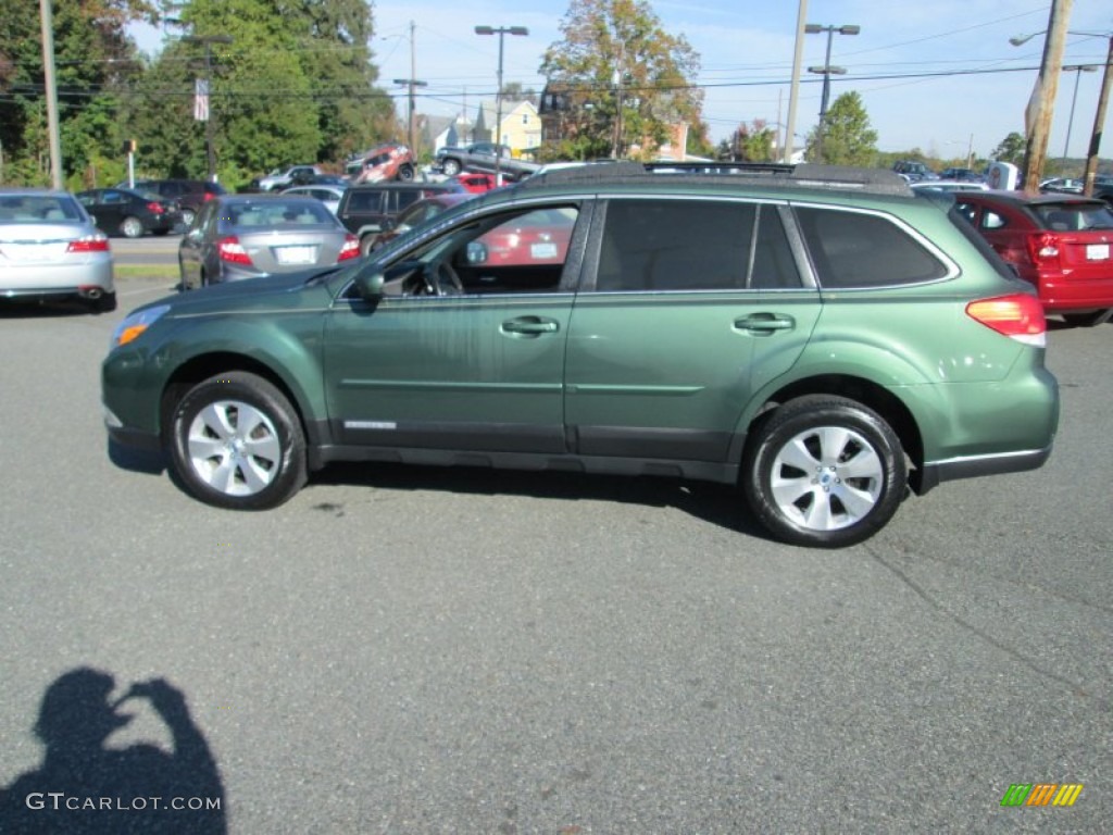 2012 Outback 3.6R Limited - Cypress Green Pearl / Warm Ivory photo #9