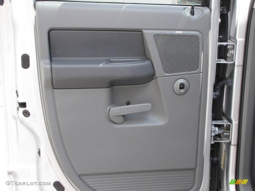 2006 Ram 1500 SLT Quad Cab 4x4 - Bright Silver Metallic / Medium Slate Gray photo #10