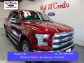 Ruby Red Metallic - F150 Lariat SuperCrew 4x4 Photo No. 1