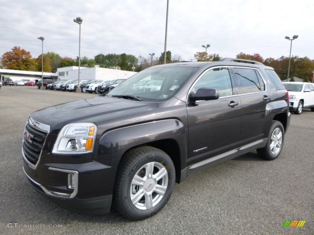 Iridium Metallic 2016 GMC Terrain SLE AWD Exterior Photo #108115056