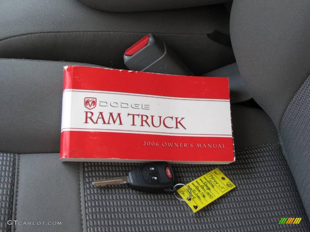 2006 Ram 1500 SLT Quad Cab 4x4 - Bright Silver Metallic / Medium Slate Gray photo #18