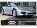 2014 Rhodium Silver Metallic Porsche 911 Carrera Coupe  photo #1