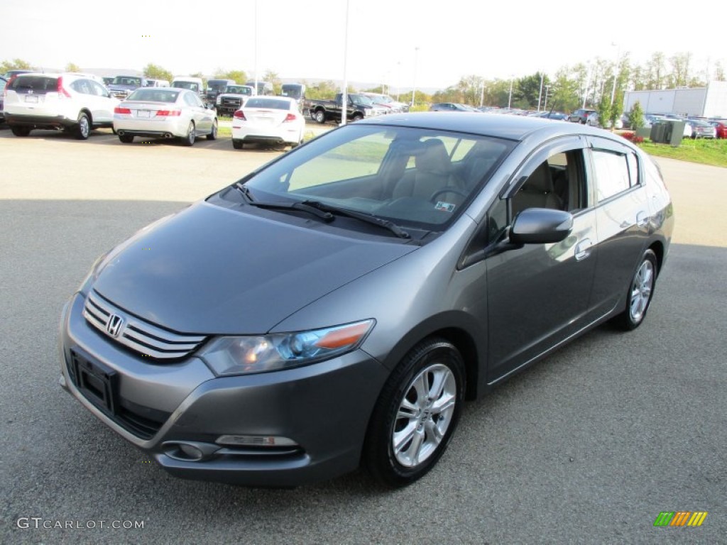 2010 Insight Hybrid EX - Polished Metal Metallic / Gray photo #5