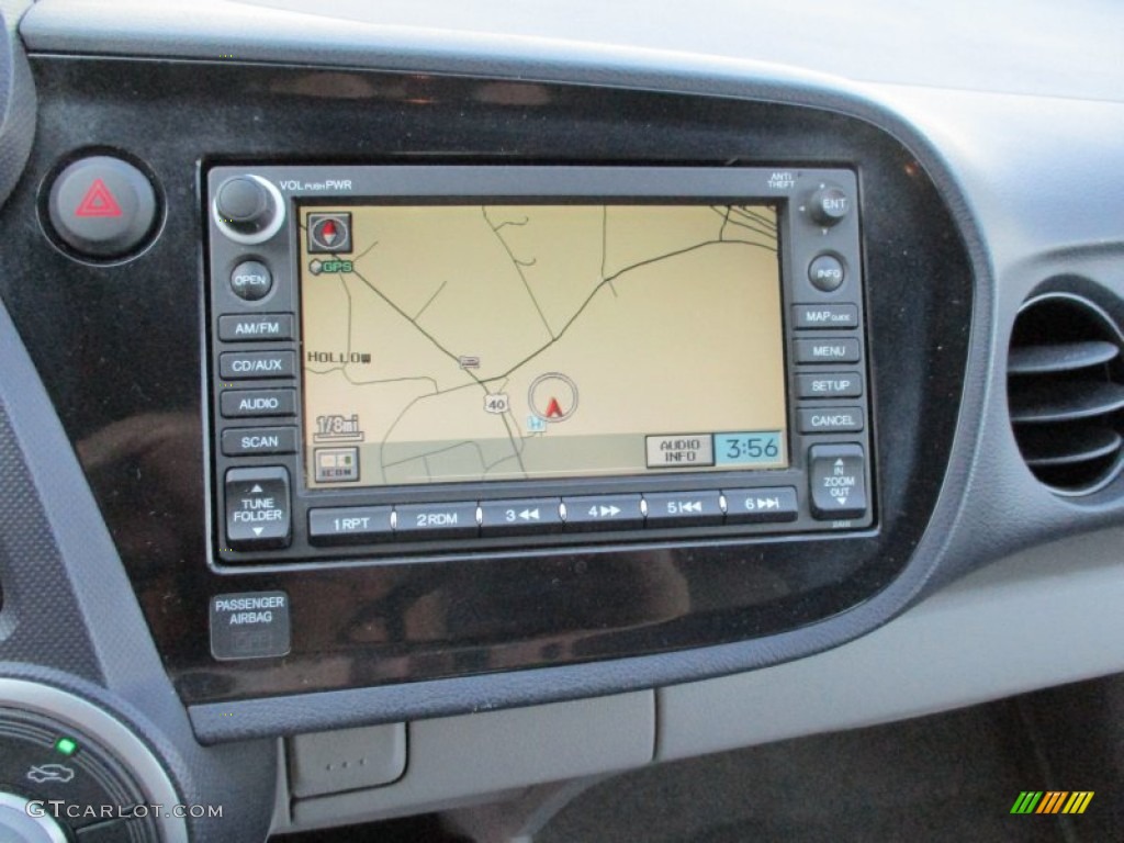 2010 Insight Hybrid EX - Polished Metal Metallic / Gray photo #12