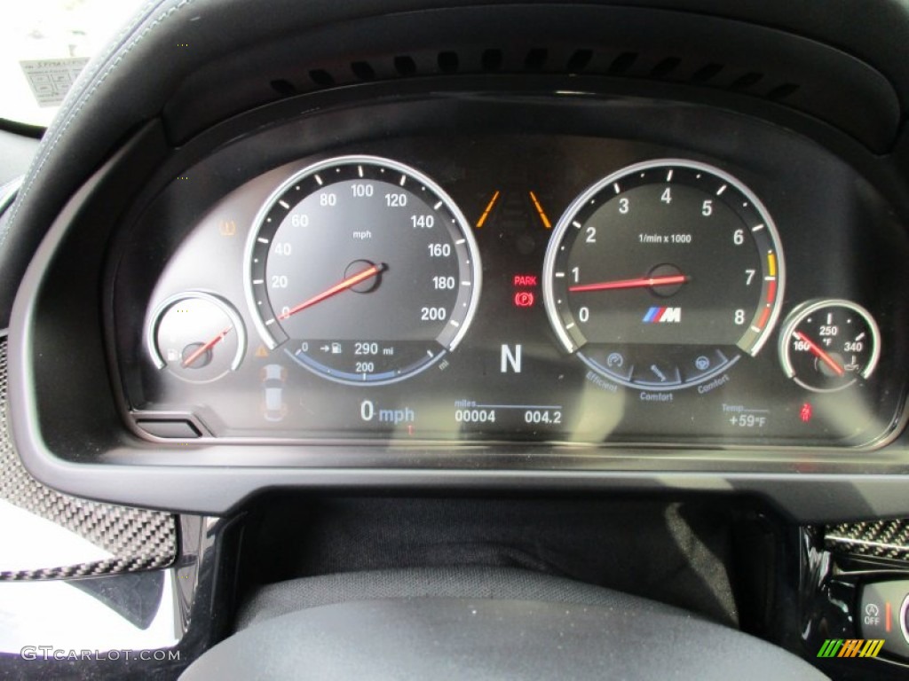 2016 BMW X6 M Standard X6 M Model Gauges Photo #108116010