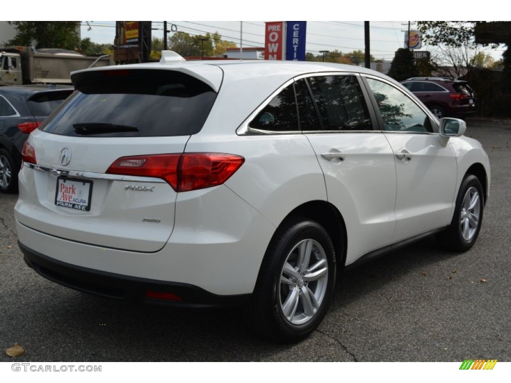 2013 RDX Technology AWD - White Diamond Pearl / Parchment photo #3