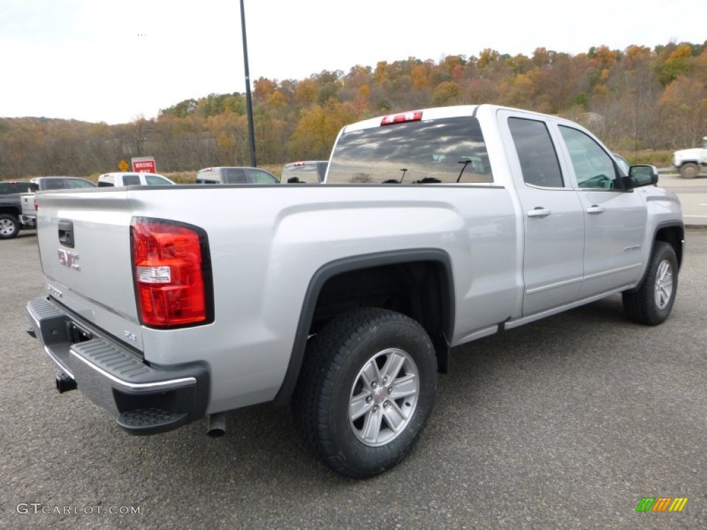 Quicksilver Metallic 2016 GMC Sierra 1500 SLE Double Cab 4WD Exterior Photo #108116193