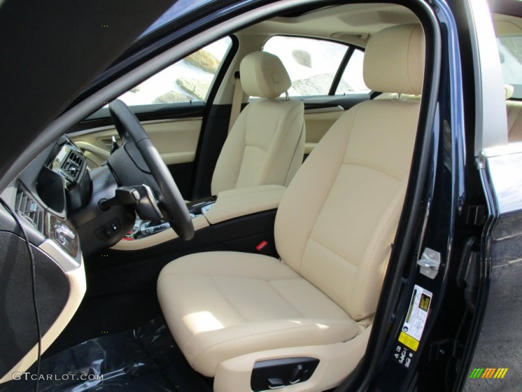 2016 5 Series 528i xDrive Sedan - Imperial Blue Metallic / Venetian Beige/Black photo #12