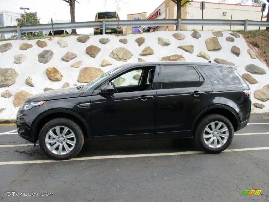 Santorini Black Metallic 2016 Land Rover Discovery Sport SE 4WD Exterior Photo #108116607