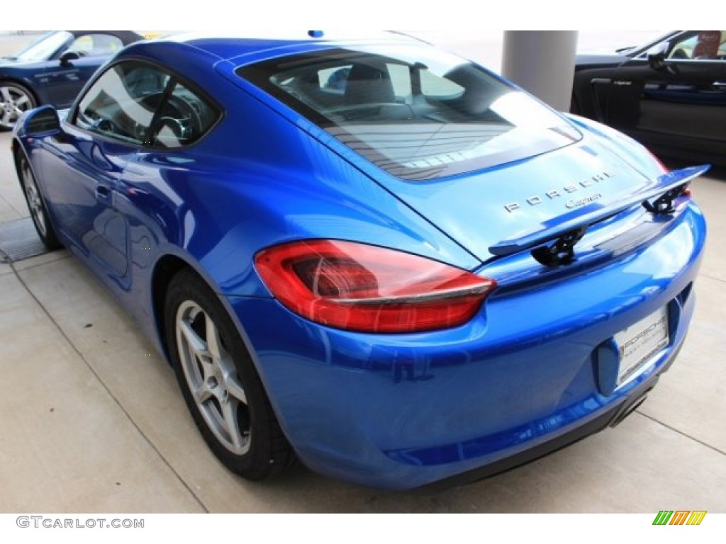 2015 Cayman  - Sapphire Blue Metallic / Black photo #7