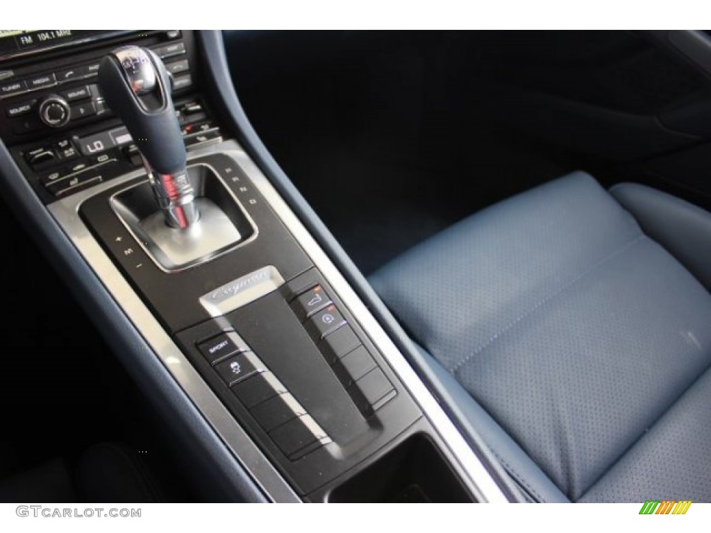 2015 Cayman  - Sapphire Blue Metallic / Black photo #16