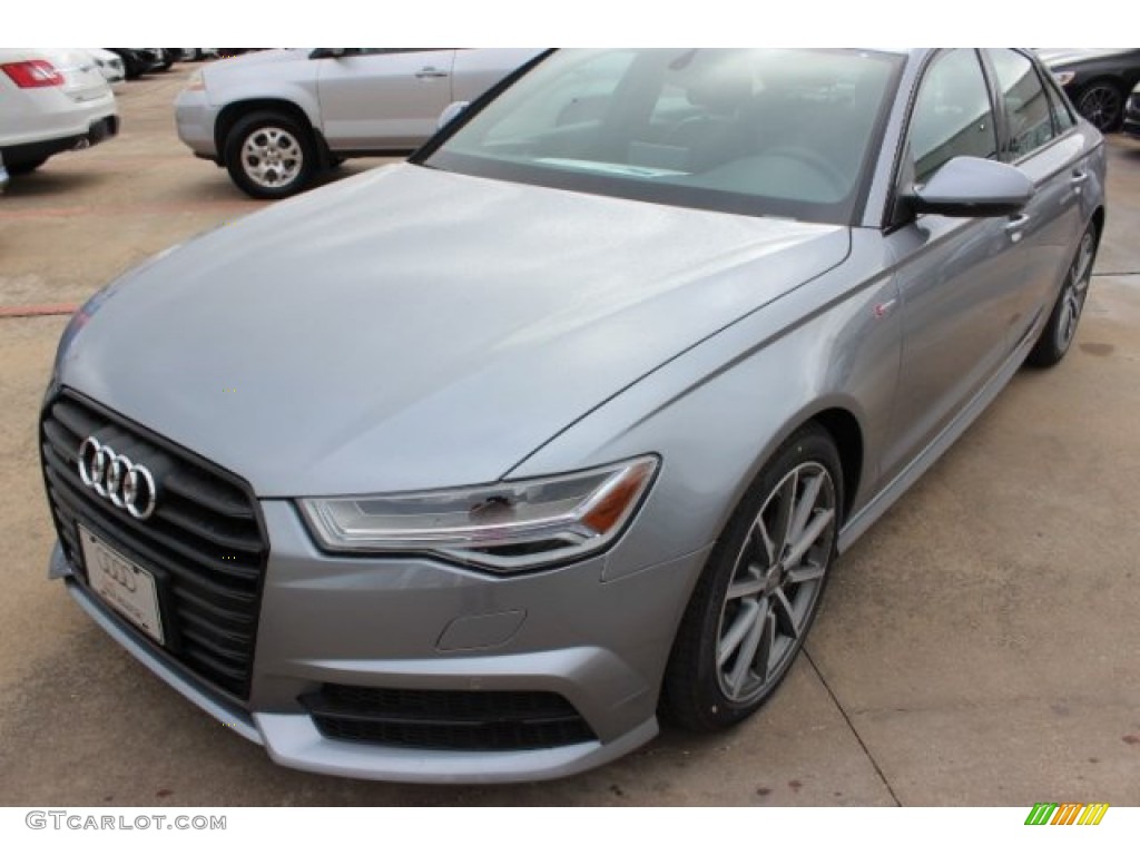 2016 A6 3.0 TFSI Premium Plus quattro - Tornado Grey Metallic / Black photo #3