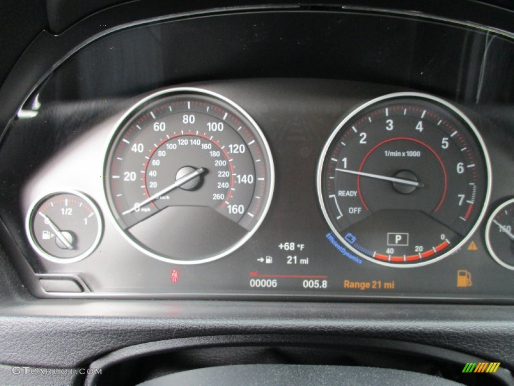2016 BMW 4 Series 428i xDrive Gran Coupe Gauges Photo #108117552