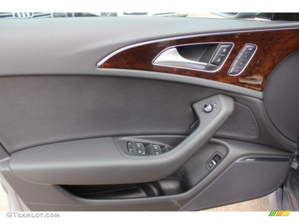 2016 A6 3.0 TFSI Premium Plus quattro - Tornado Grey Metallic / Black photo #10