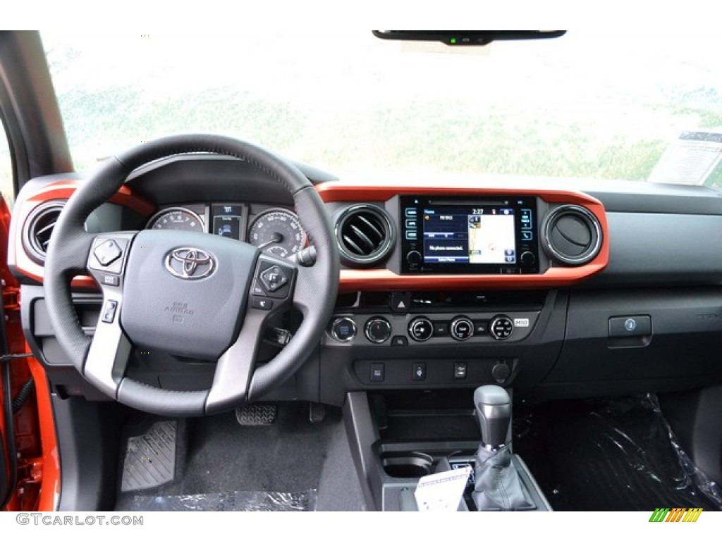 2016 Tacoma TRD Off-Road Access Cab 4x4 - Inferno Orange / Black photo #6