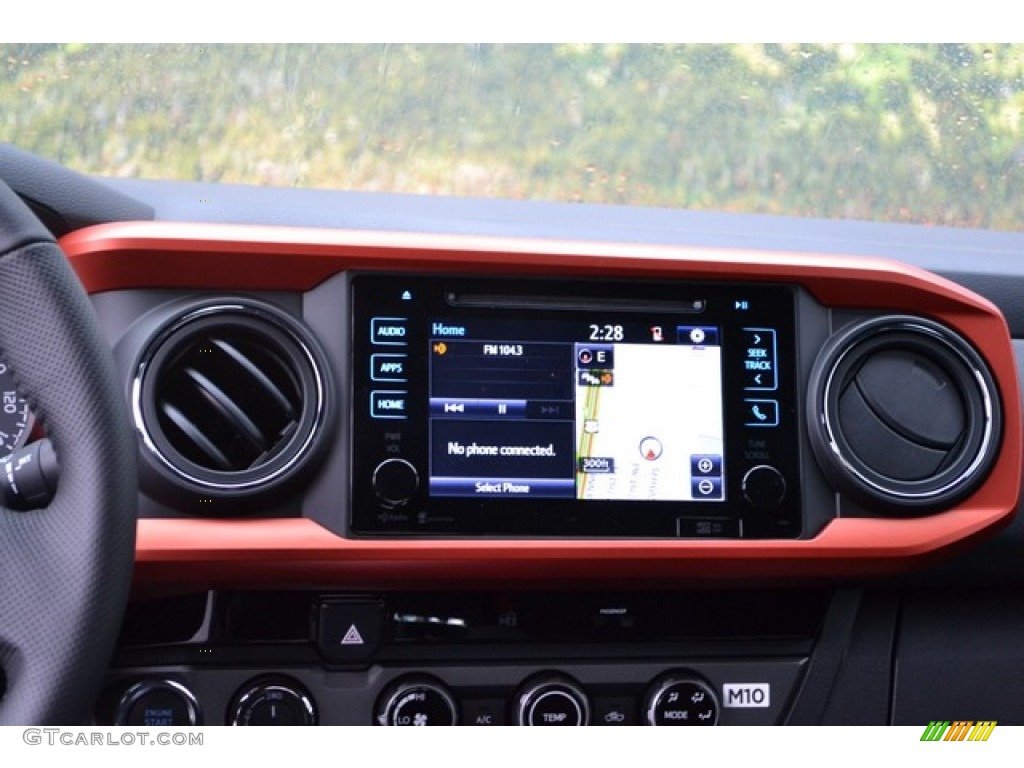 2016 Tacoma TRD Off-Road Access Cab 4x4 - Inferno Orange / Black photo #7